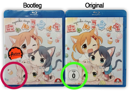 Bootleg aufgetaucht - fehlende FSK-Kennzeichnung